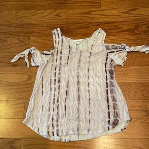 Cloud chaser Cold Shoulder Blouse